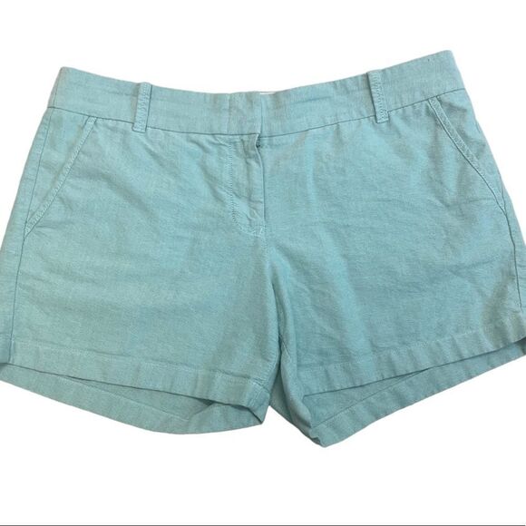 J. Crew light blue chino broken in shorts Sz 10 - Picture 1 of 9